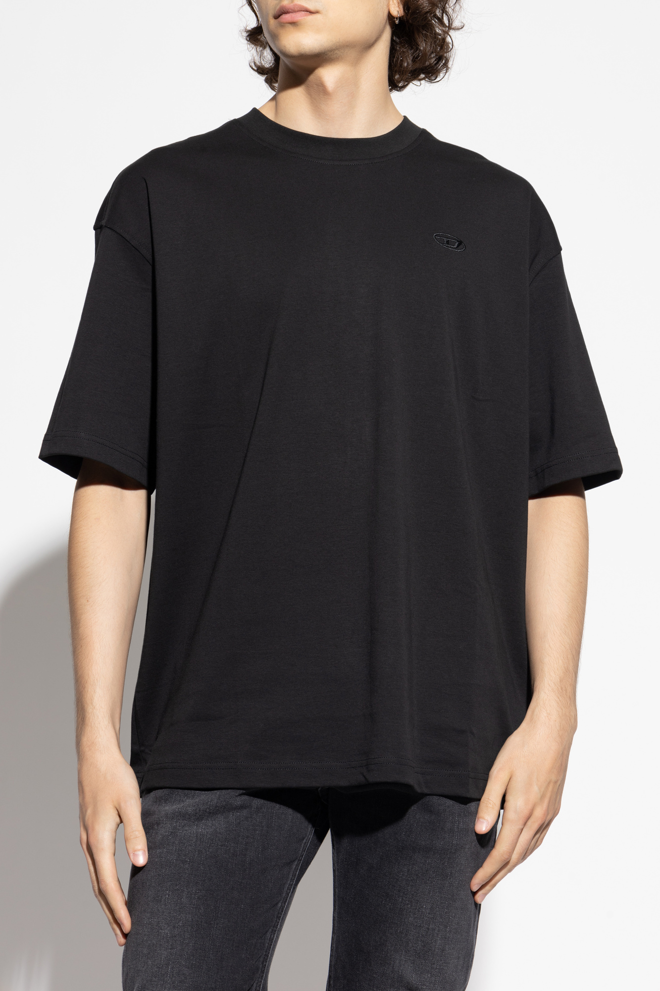Black T-shirt 'T-BOGGY-T3' Diesel - Vitkac GB